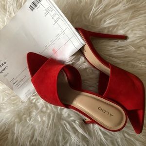 Newly purchased never worn ALDO mules.